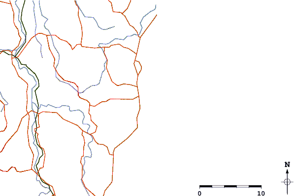 Roads and rivers around Woolgoolga