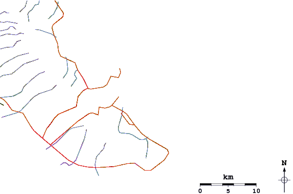 Roads and rivers around Wraps
