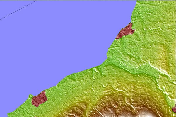 Surf breaks located close to Wright Park Beach Point