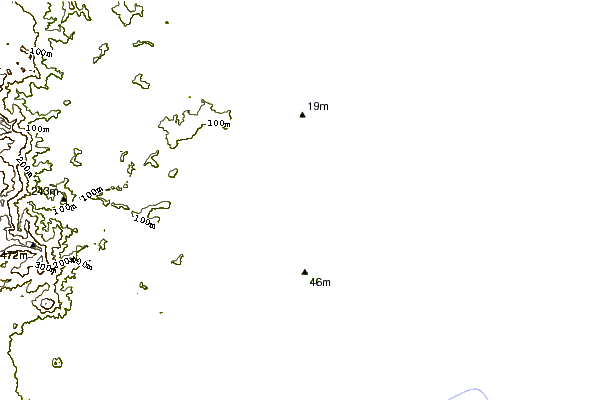 Shoreline around Wurtulla