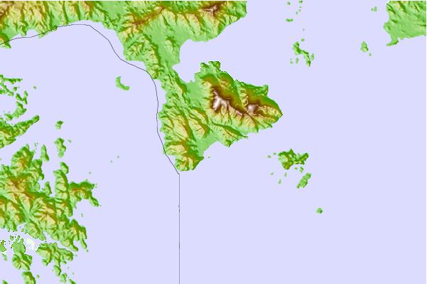 Surf spots located close to Xiyong Bay