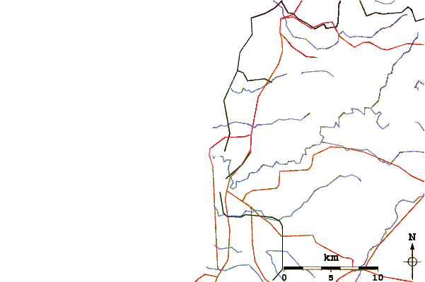 Roads and rivers around Y-Steps