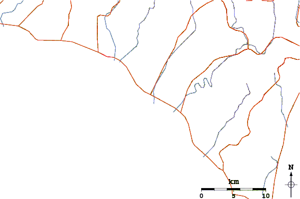 Roads and rivers around Yasuda Rivermouth