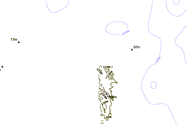 Shoreline around Moreton Island - Yellow Patch
