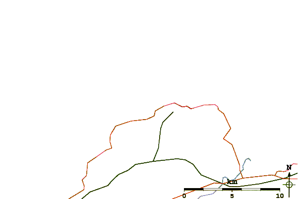 Roads and rivers around Yellowcraig Beach