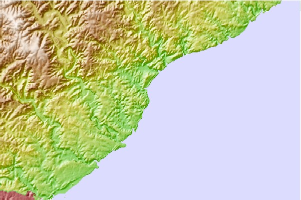 Surf spots located close to Yellow sands Point