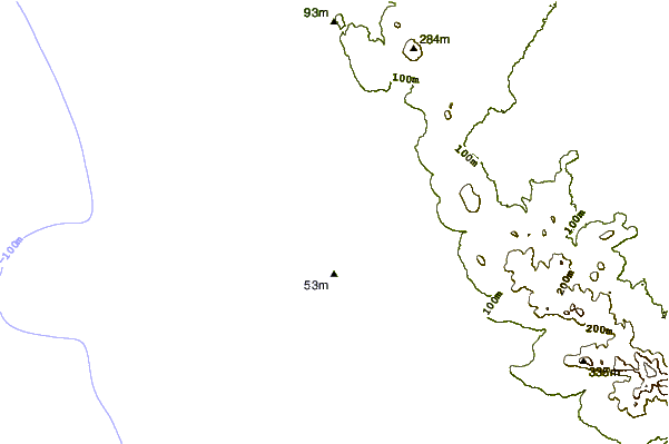 Shoreline around Yzerfontein
