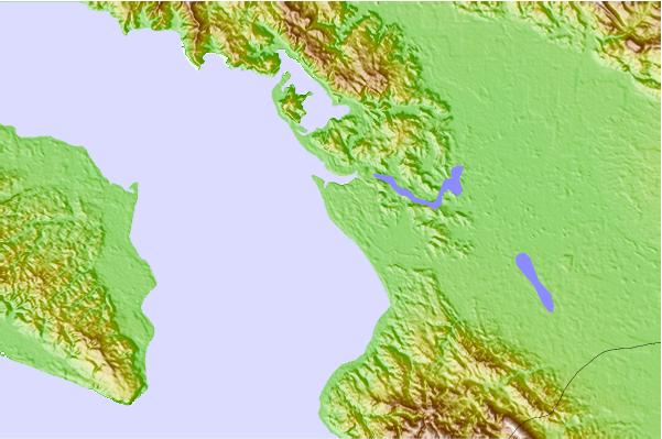 Surf spots located close to Zancudo