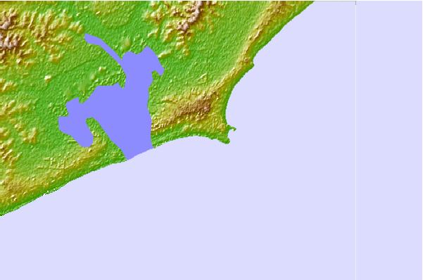 Surf breaks located close to Zanja Honda