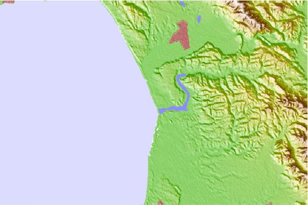 Surf spots located close to Zmudowski State Beach