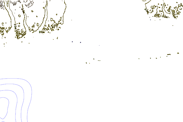 Shoreline around La Meduse