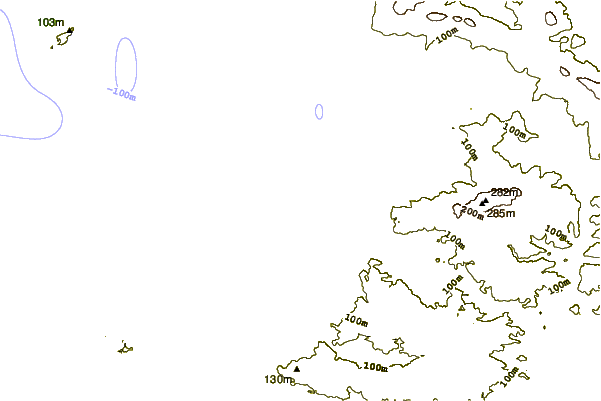 Shoreline around Le Guet