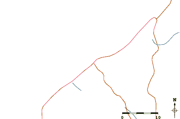 Roads and rivers around Al Hamra - Ras Al Khema