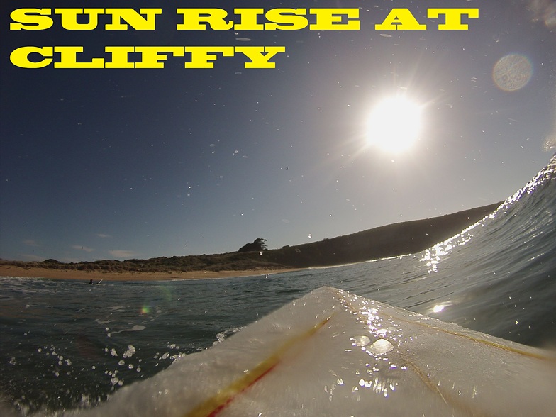 Sunrise at North Cliffy, Clifton Beach