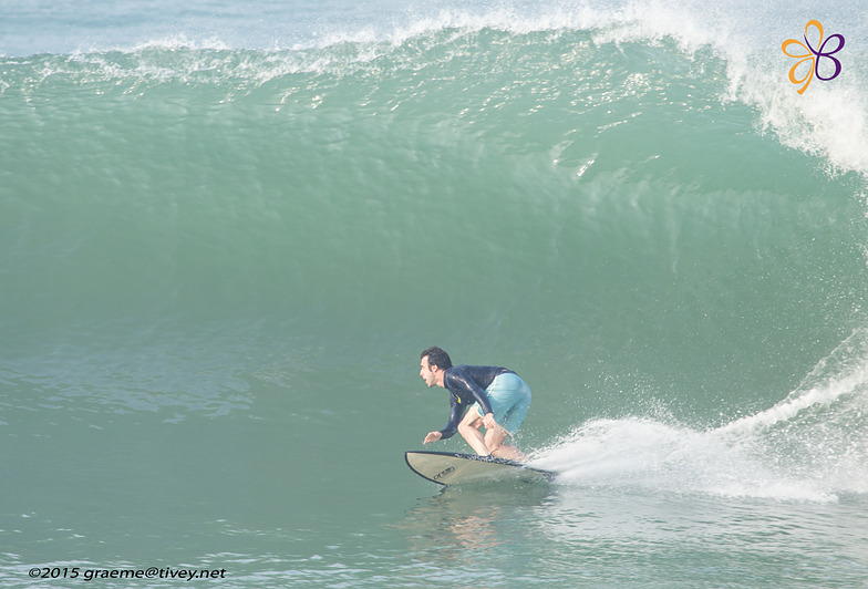 Nice wave at Cimaja