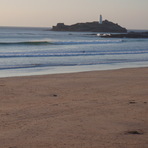Building swell, Godrevy