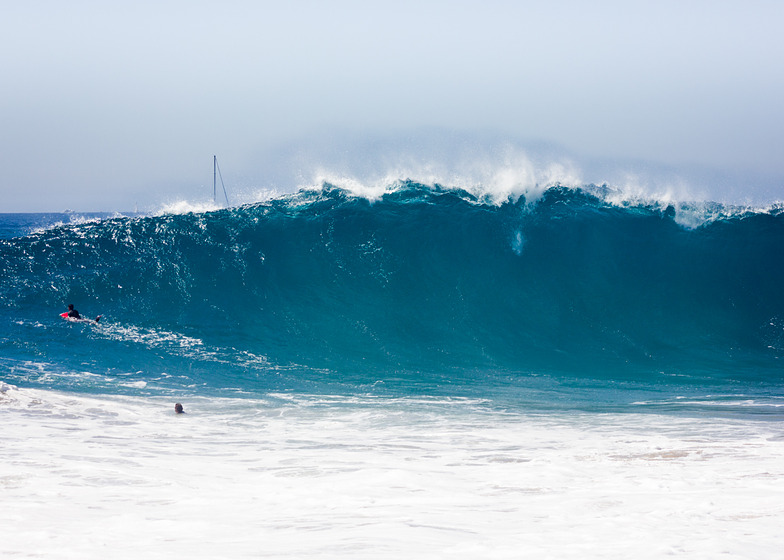 The wedge, Newport Beach