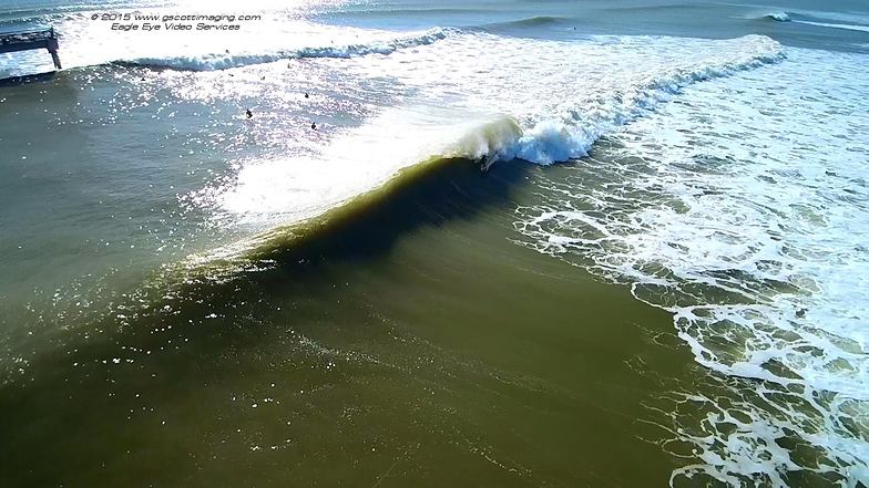 Drone pic pier, Port Aransas