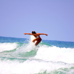 H.W. carving up Ponce, Ponce Inlet