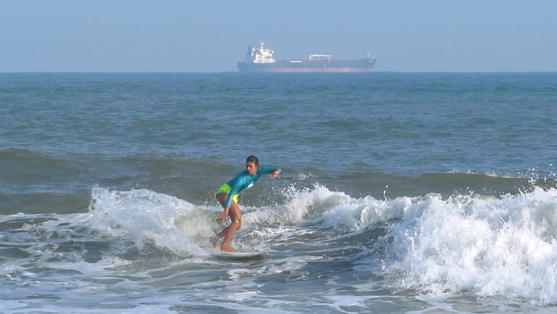 Surf progress Margarita Conde Sarmiento, Punta Roca