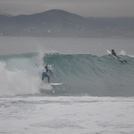 setting up for the barrel 