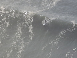Double overhead day., Nazare photo