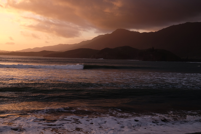 Sunset at the Nera Rivermouth