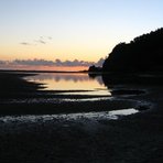 Across the estuary at Okiwi bar for a Dawnie, Whangapoua Estuary (Okiwi)