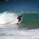 Dani entubando en Antuerta, Ajo (Playa de Cuberris)