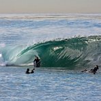 davidw on a slab., La Jolla Cove