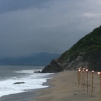 Atardecer en el Tayrona, Parque Tayrona