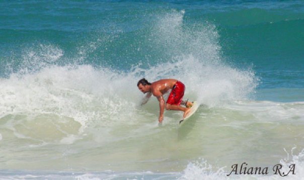 Jonathan dia normal en Macao beach, Playa del Macao