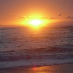 Balian sunset