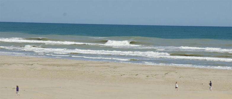 Break at the end of Hwy 100, South Padre Island