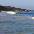 usual small peaks on a low swell., Redgate