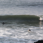 nice clean day at mewslade bay.