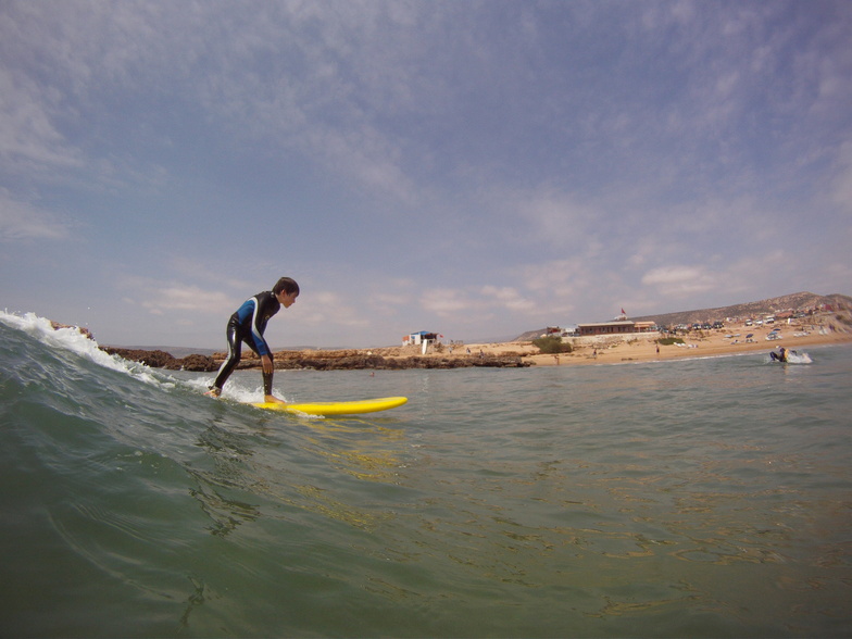 surfing with surfstarmorocco.com, Devil's Rock