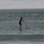 Paddle surfer Lehinch (Lahinch)Ireland, Lahinch Strand