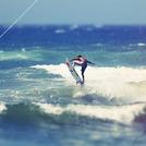 Derek Gomes volando