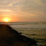 Barranquito al atardecer