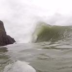 the wedge peaking, Fall Bay