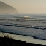 Early for offshore - Chalet, Wainui Beach (Whales)