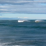 Offshore Autumn swell, Blaketown Wedge
