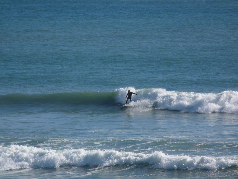 Wharariki right hander, Wharariki Beach