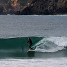 Clean glassy surf at Matauri, Matauri Bay
