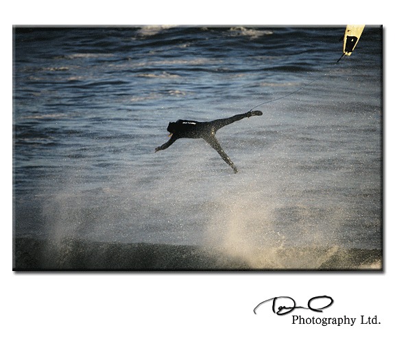 Air Barney, Steamer Lane-The Slot