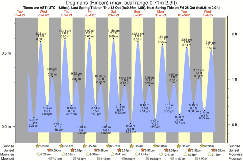 Rincon (Indicators) Tide Times & Tide Charts