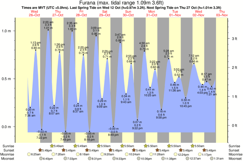 tide graph display