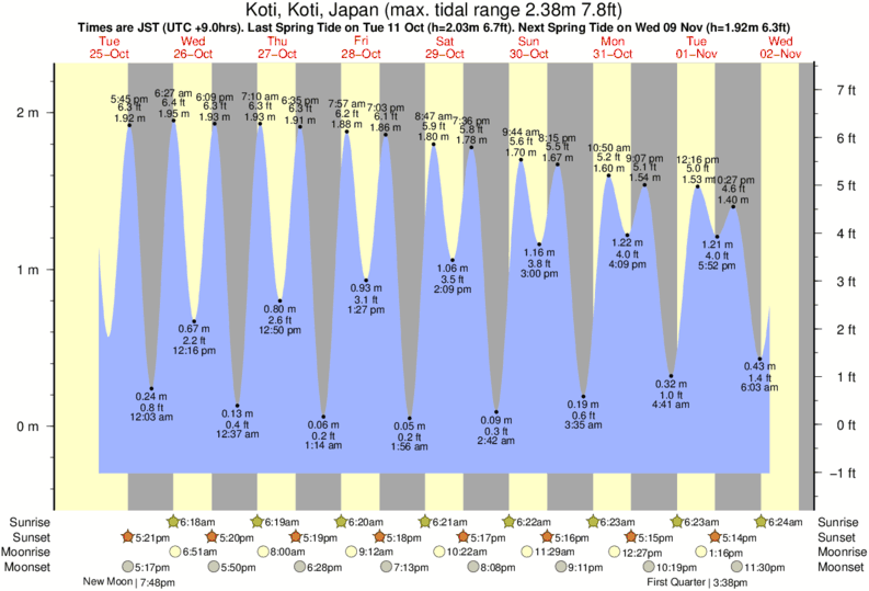 tide graph for Niyodo Rivermouth near Niyodo Rivermouth surf break