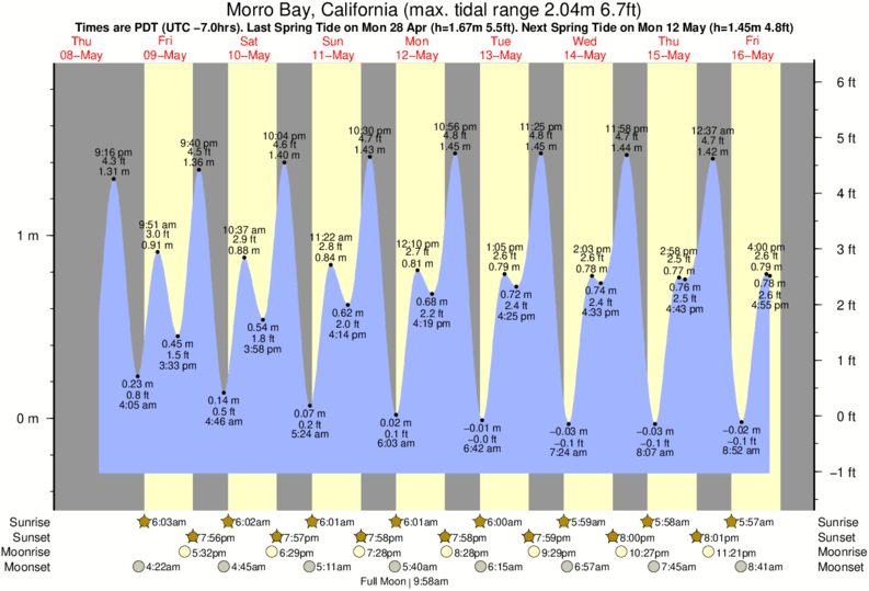 Morro Bay Tide Times & Tide Charts